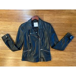 Zara Faux Leather Jacket